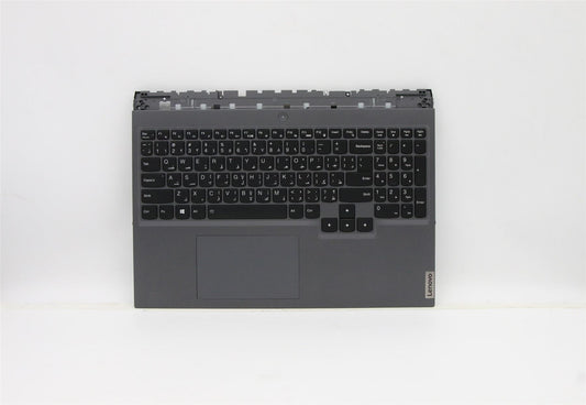 Lenovo 5 16ACH6H Palmrest Cover Touchpad Keyboard Arabic Slate Grey 5CB1C14943