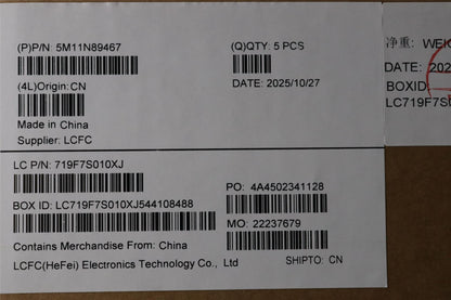 Lenovo MECH_ASM BL KB BK MG SPA PMX 5M11N89469