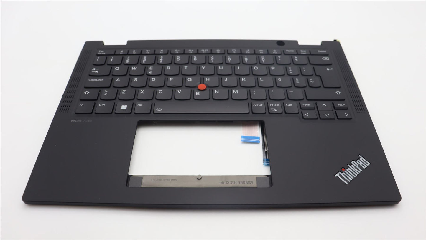 Lenovo ThinkPad X13 Gen 4 Keyboard Palmrest Top Cover Portuguese 5M11L64151