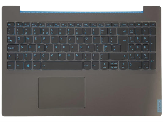 Lenovo Gaming L340-15IRH Tastatur-Handballenauflage, obere Abdeckung, UK, Schwarz, 5CB0U42759