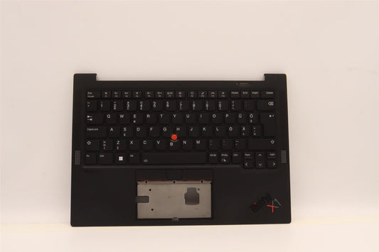 Lenovo ThinkPad X1 10th Gen Keyboard Palmrest Top Cover Spanish Black 5M11H44216