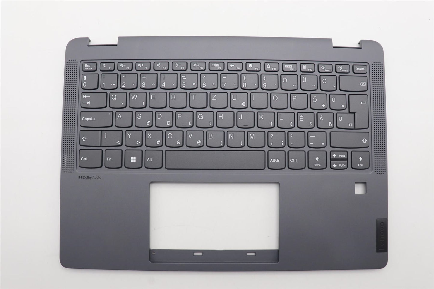 Lenovo IdeaPad 5 14IAU7 Keyboard Palmrest Top Cover Hungarian Grey 5CB1H79927