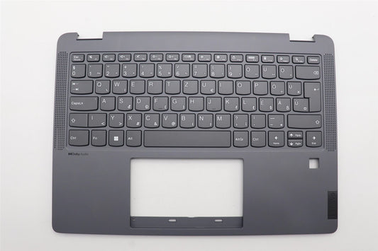 Lenovo IdeaPad 5 14IAU7 Keyboard Palmrest Top Cover Hungarian Grey 5CB1H79927