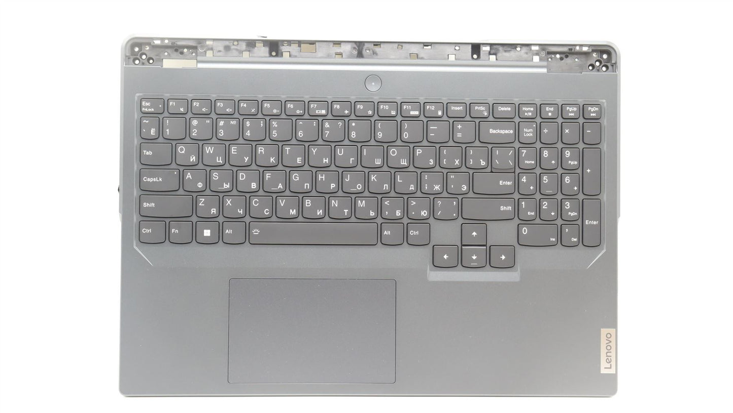 Lenovo Legion 5 16IRX8 Palmrest Cover Touchpad Keyboard Russian 5CB1L30877