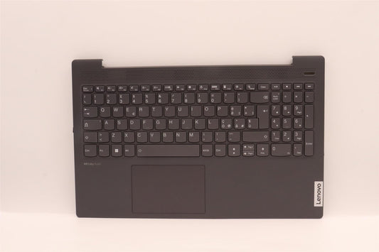 Lenovo Upper Case ASM_ITAL82SFFP_SG_BL_PC 5CB1J01188