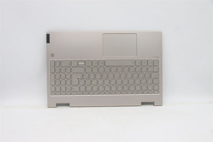 Lenovo Yoga C740-15IML Palmrest Cover Touchpad Keyboard Hungarian 5CB0U43828