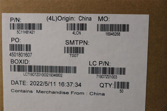 Lenovo FRU H-CONN SETM/B CAM W/FPC NONHPD 5C11H81421