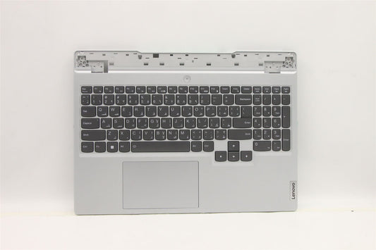 Lenovo 5 15IAH7 Palmrest Cover Touchpad Keyboard Arabic Cloud Grey 5CB1H22853