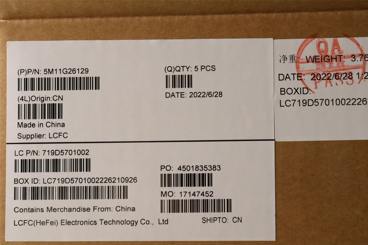 Lenovo MECH_ASM KB w/Ccv ENG TSG US SR 5M11G26129 5M11G26127 5M11G26130