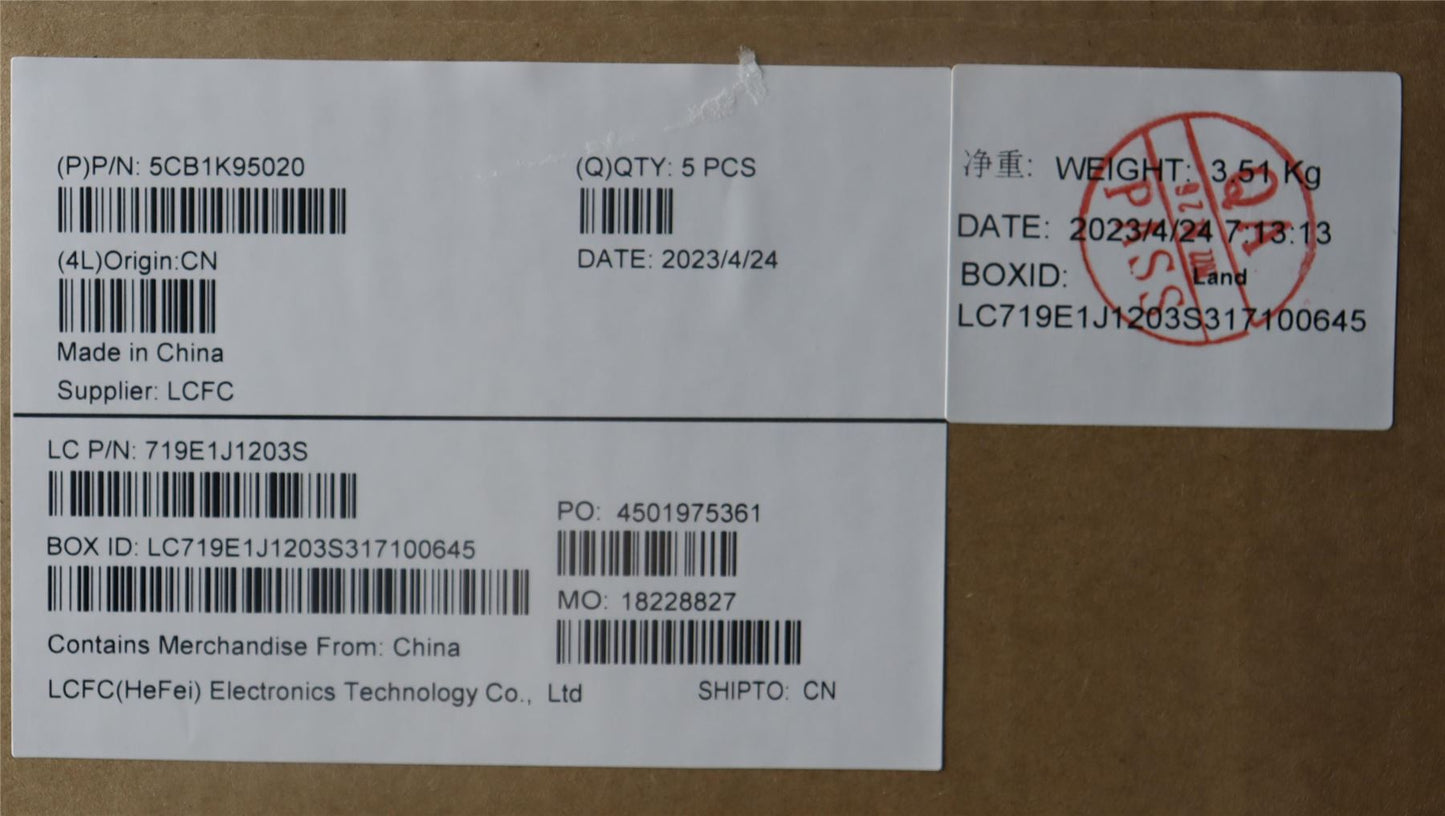 Lenovo Upper Case ASM_ITA L82XB AGFP BL 5CB1K95020