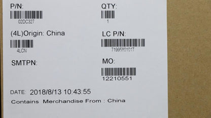 Lenovo UHDG 620 i3-8130U Dc WIN NA YT 02DC327