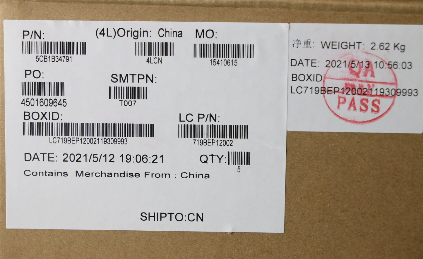 Lenovo Upper Case ASM_FRA/ENG L 82D2 FP 5CB1B34791