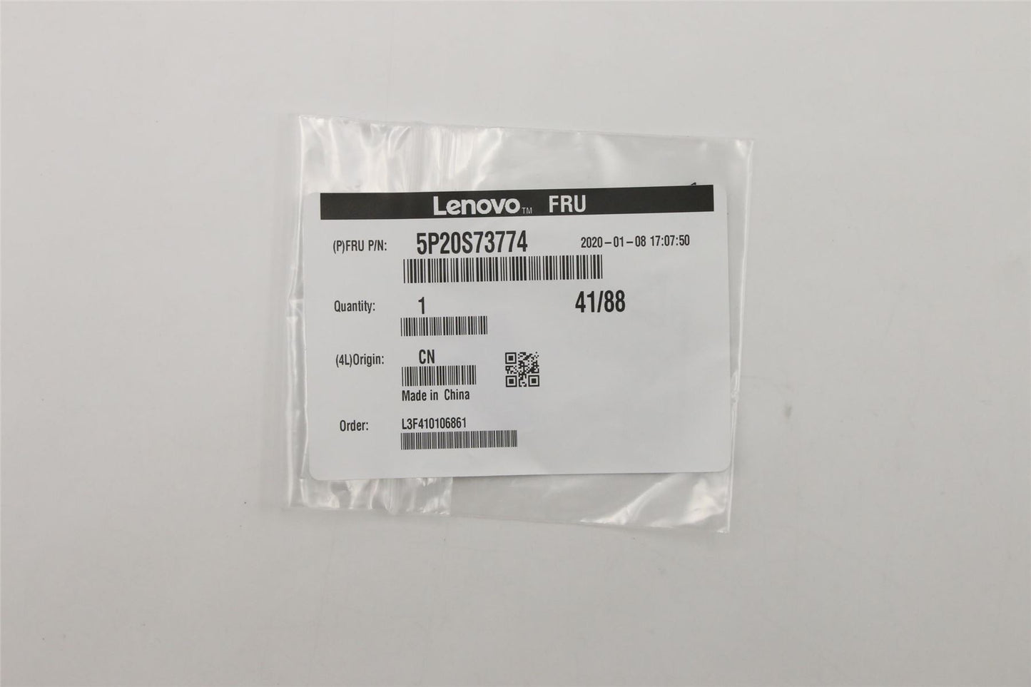 Lenovo 5P20S73774 THM PAD SSD 30X20 WEIHAN