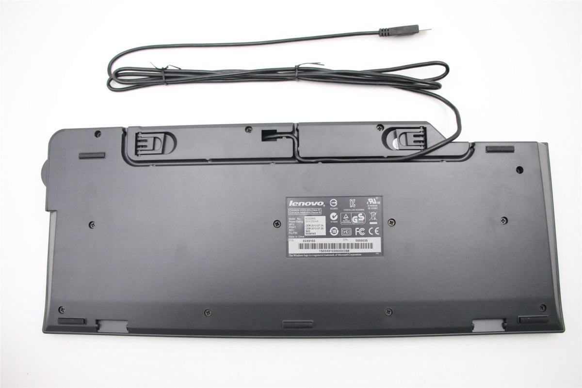 Lenovo USB SmartCard Belgium/French- Keyboard 03X8103