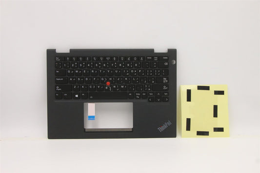 Lenovo ThinkPad X13 Gen 3 X13 Gen 2 Keyboard Palmrest Top Cover Black 5M11C18746