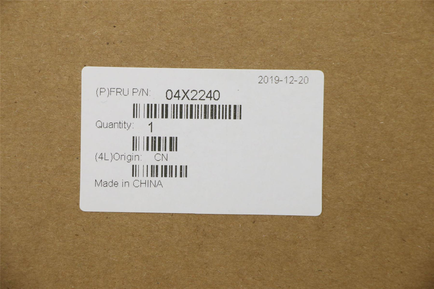 Lenovo FRU,C.A. odd&hdd_Tri 04X2240