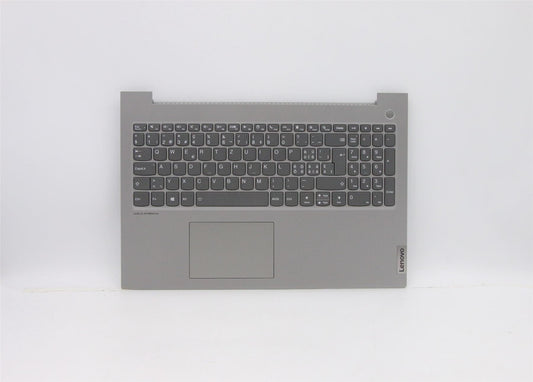 Lenovo ThinkBook 15p IMH Palmrest Touchpad Cover Keyboard Swiss Grey 5CB1B07496