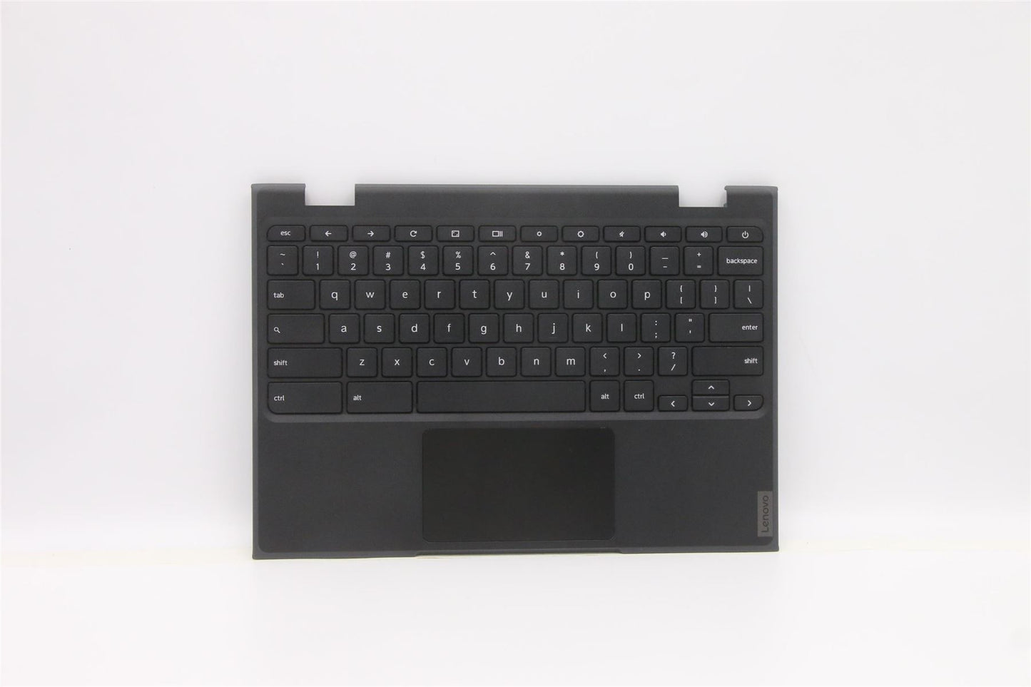 Lenovo Chromebook 100e 2nd 2 Keyboard Palmrest Top Cover US Black 5CB1E21835