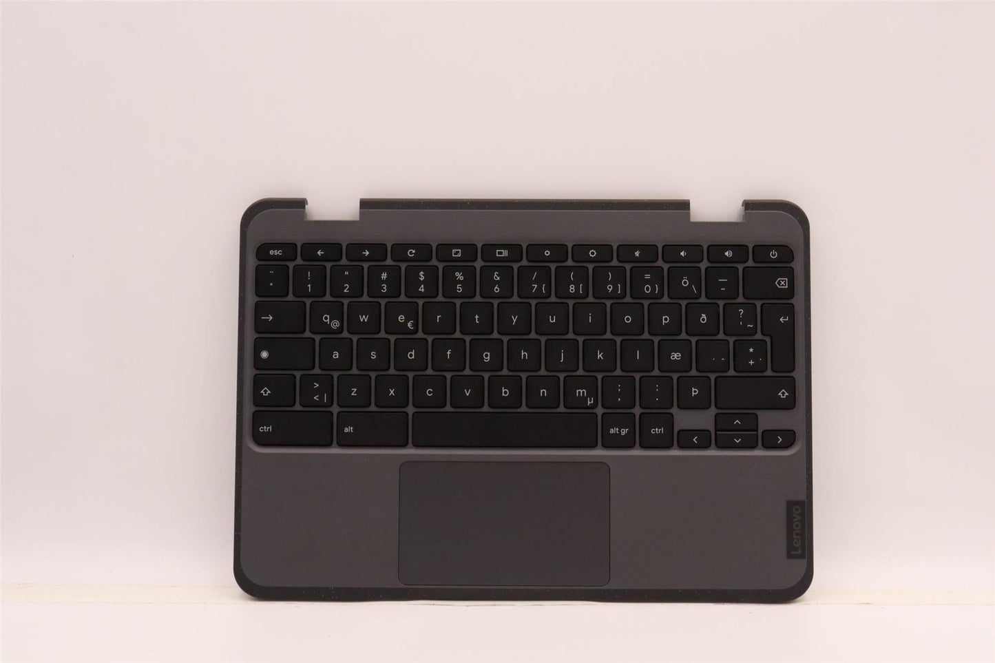 Lenovo IdeaPad 4G 14Q8C05 Palmrest Cover Touchpad Keyboard Silver 5CB1C68186