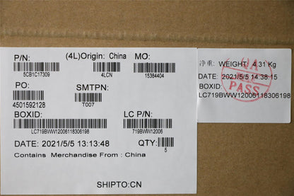 Lenovo 7 16ACHg6 Palmrest Cover Touchpad Keyboard US Storm Grey 5CB1C17309