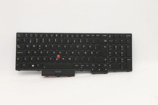 Lenovo ThinkPad T15g 1 P15 1 Keyboard Norwegian Black Backlit 5N20Z74802