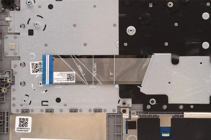 Lenovo IdeaPad 1 14IGL7 Keyboard Palmrest Top Cover Norwegian Silver 5CB1J37647