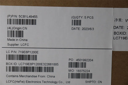 Lenovo IdeaPad 3 14IRU8 Palmrest Cover Touchpad Keyboard US Europe 5CB1L49455