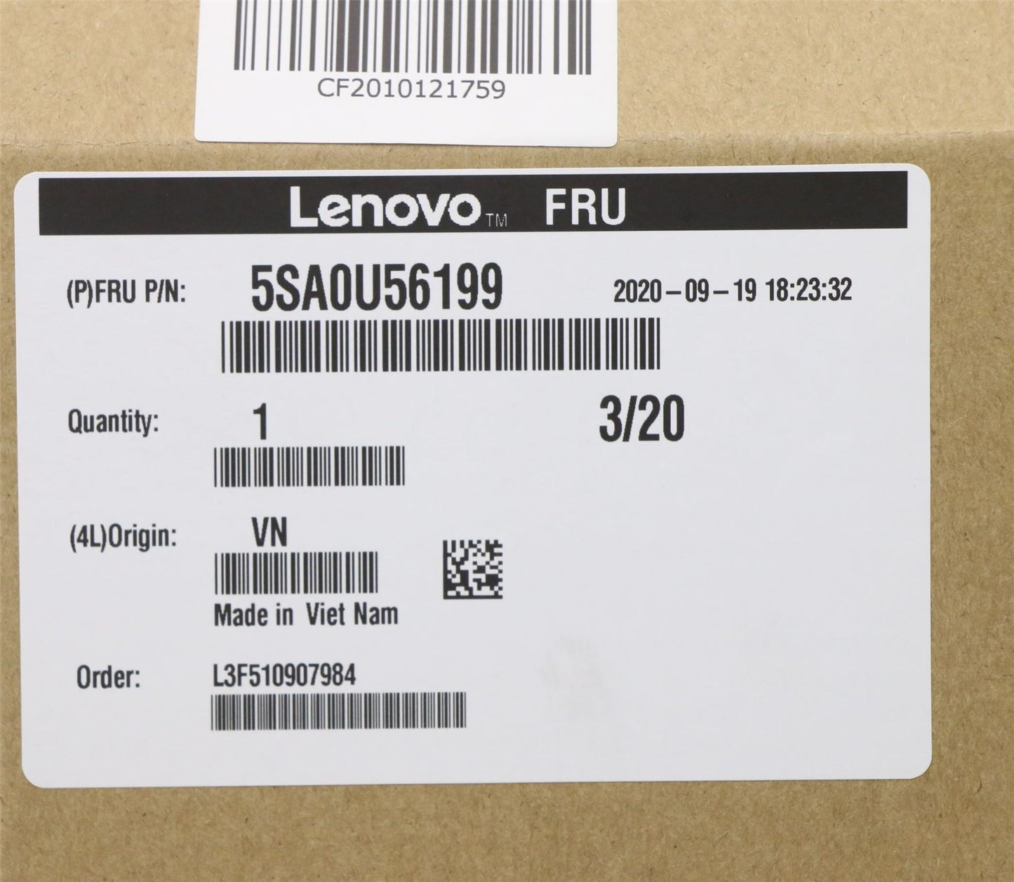 Lenovo ThinkStation C5-14IMB05 P350 P348 P340 CPU Processor 5SA0U56199