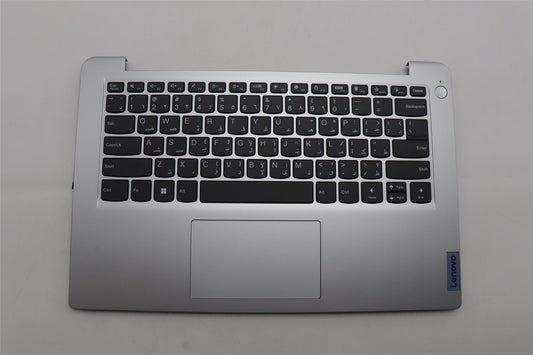 Lenovo IdeaPad 1 14IJL7 Palmrest Cover Touchpad Keyboard Arabic 5CB1E19785