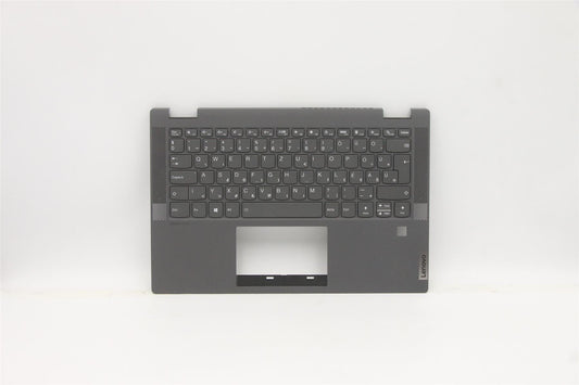 Lenovo Flex 5-14ALC05 Keyboard Palmrest Top Cover Hungarian Grey 5CB1C48278