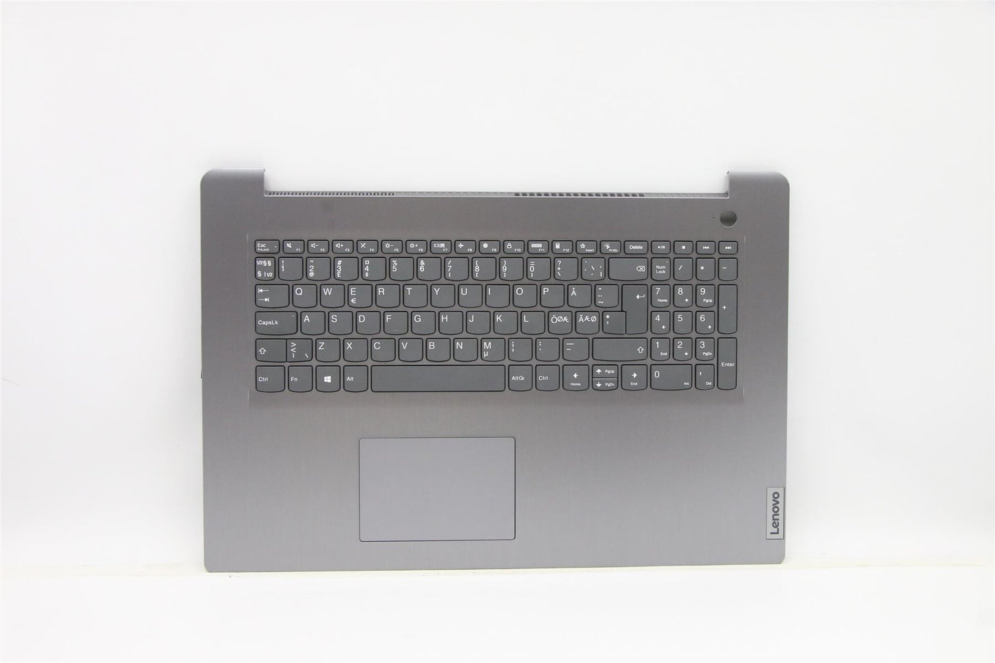 Lenovo IdeaPad 3 17ITL6 Palmrest Cover Touchpad Keyboard Nordic Grey 5CB1B97472