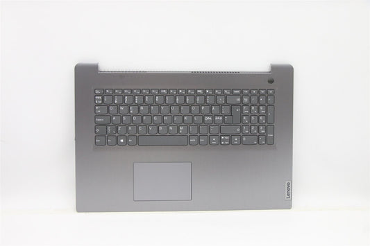 Lenovo IdeaPad 3 17ITL6 Palmrest Cover Touchpad Keyboard Nordic Grey 5CB1B97472