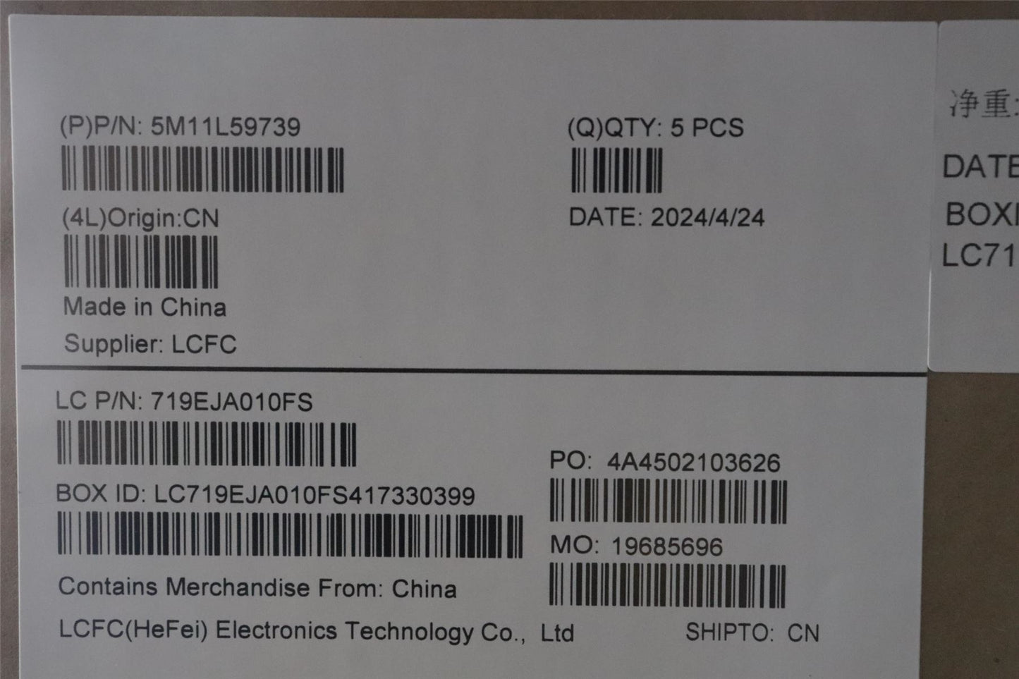 Lenovo ThinkPad E14 Gen 5 s Keyboard Palmrest Top Cover UK Europe 5M11L59739