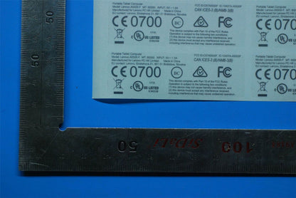 Lenovo A5500 Rating Label&*82LVP60003W CS 5L19A6MVW0