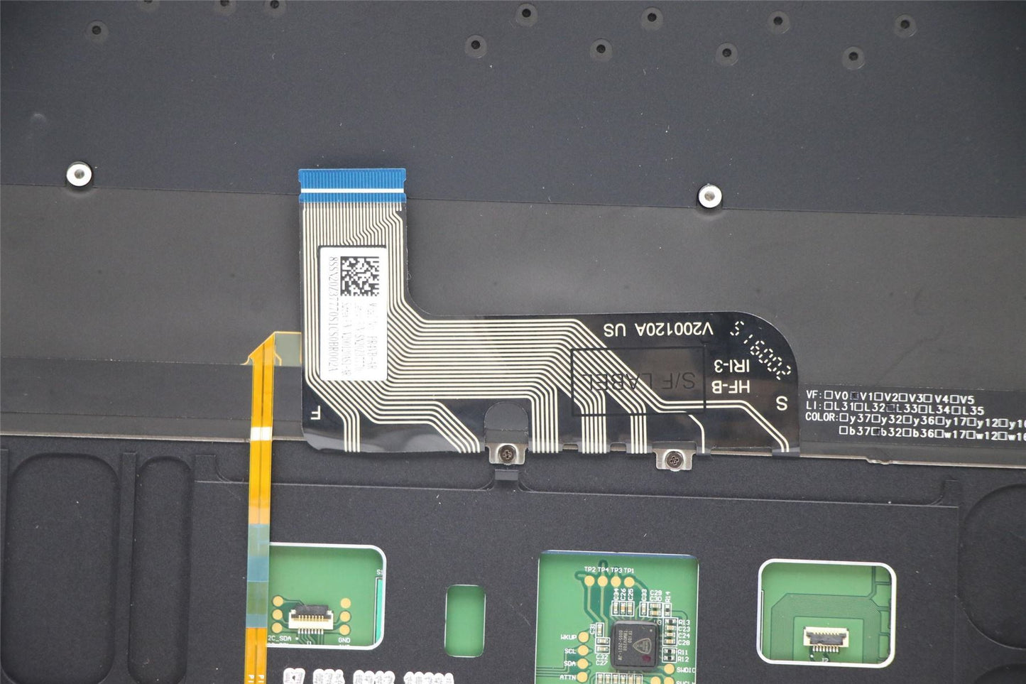 Lenovo IdeaPad 9 14ITL5 Palmrest Cover Touchpad Keyboard Arabic 5CB0Z69797