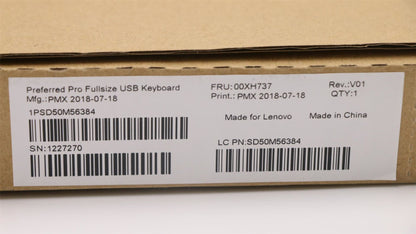 Lenovo Preferred Pro USB KB N L_TWDY-US 00XH737