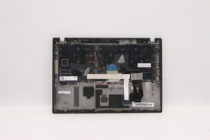 Lenovo ThinkPad T490s Keyboard Palmrest Top Cover Spanish Black Backlit 02HM228