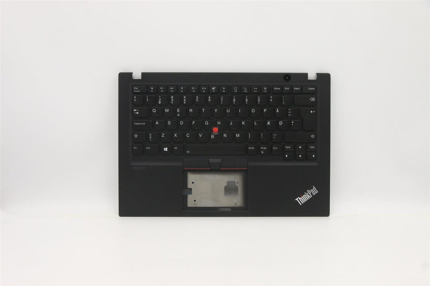 Lenovo ThinkPad T14s Keyboard Palmrest Top Cover Danish Black Backlit 5M10Z41264