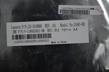 Lenovo JME T2TZ HEBREW 84KEY ORGBLA KBD Keyboard 25010866