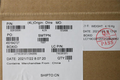 Lenovo Legion 5 Pro-16ITH6H Keyboard Palmrest Top Cover US Grey 5CB1D05361