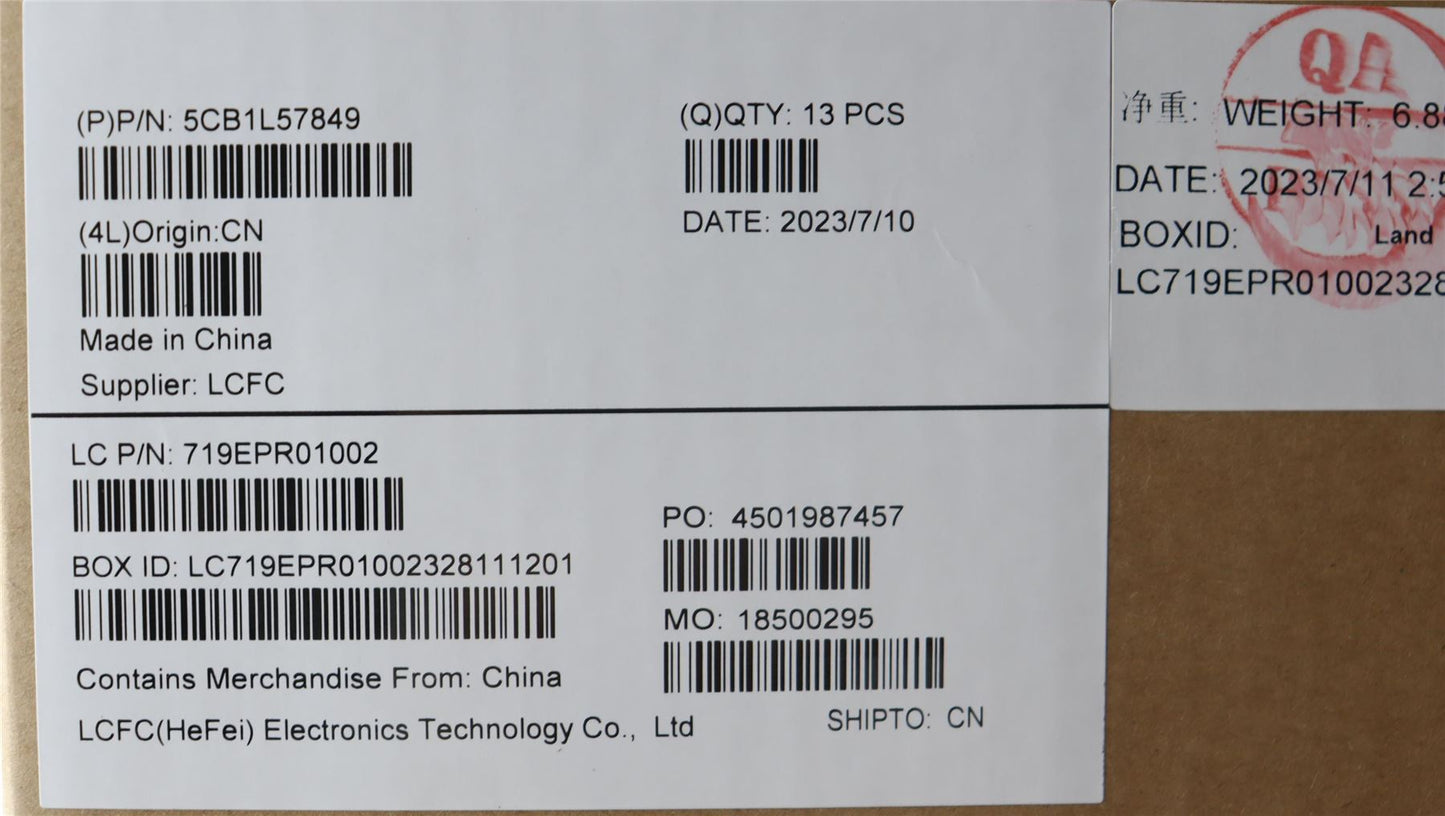 Lenovo KP6B0_D_COVER_SC_DUMMY_SUB_ASSY 5CB1L57849