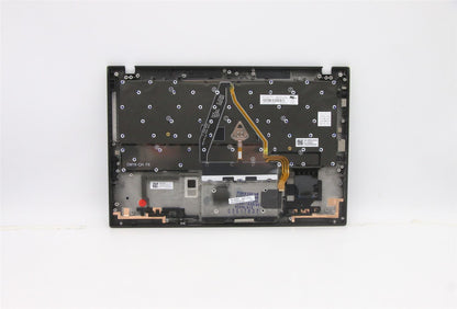 Lenovo ThinkPad X1 8th Gen Keyboard Palmrest Top Cover Deep Black 5M10Z37036