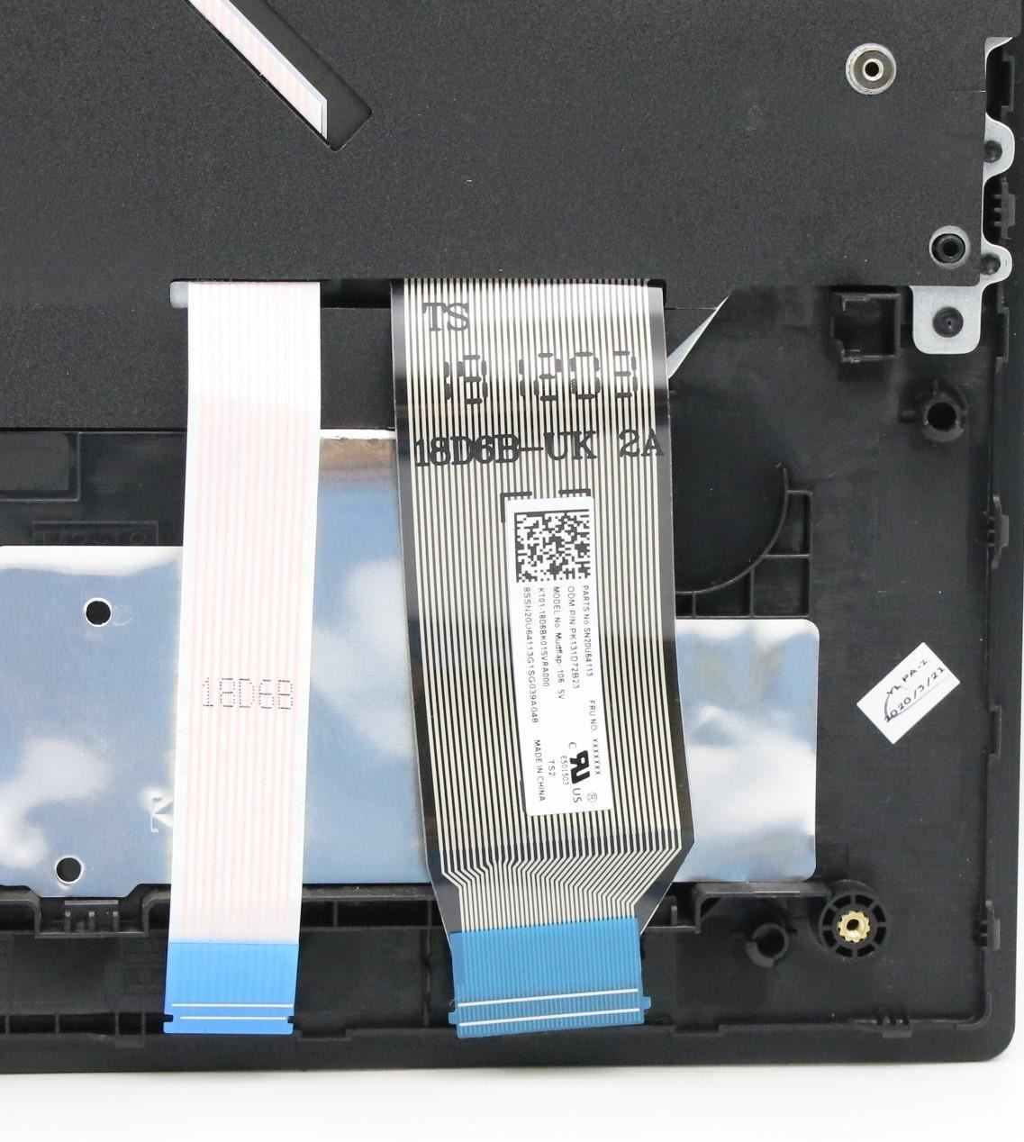 Lenovo ThinkPad E15 Keyboard Palmrest Top Cover Slovenian Black Backlit 5M10V16912