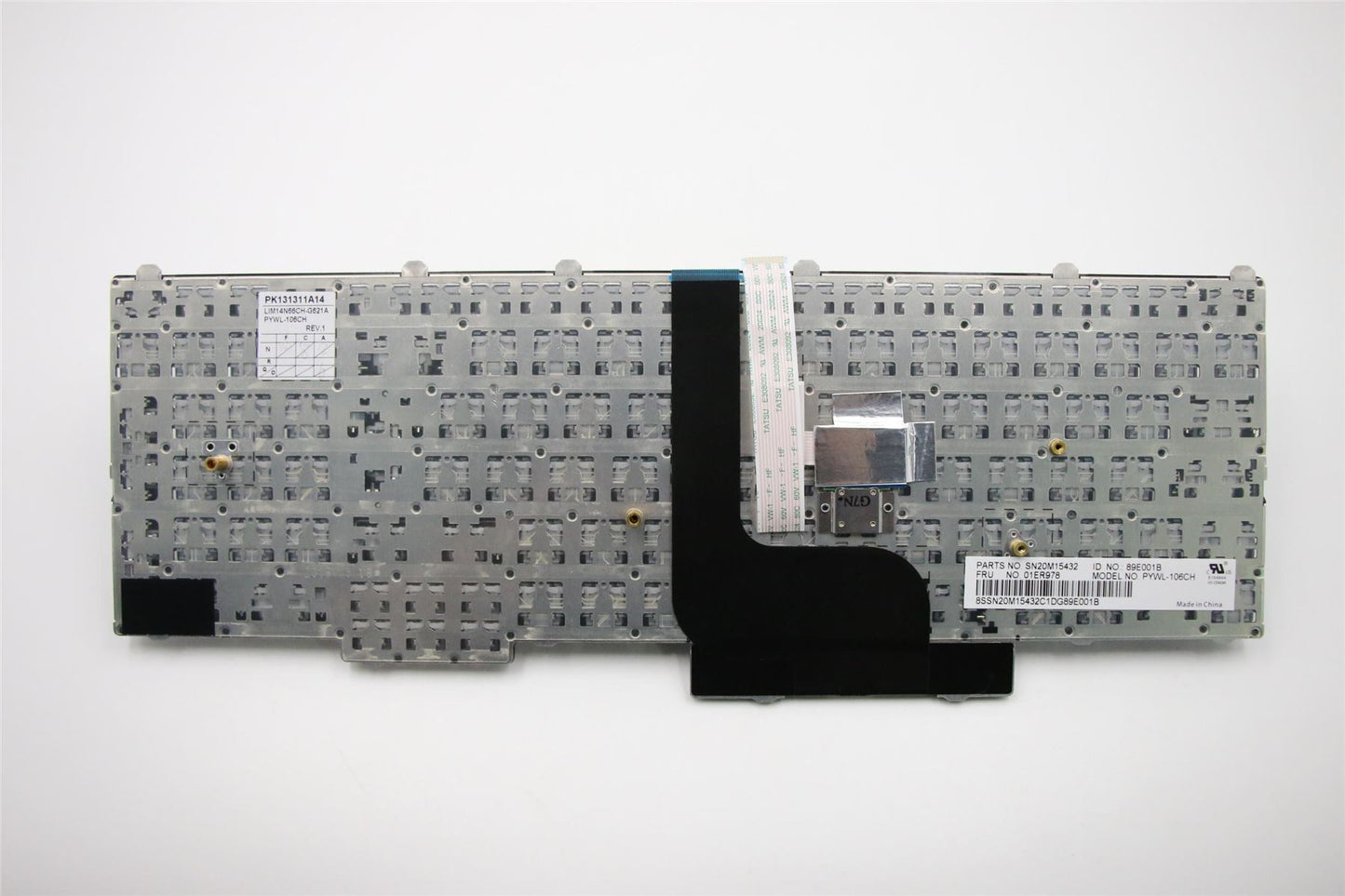 Lenovo ThinkPad P51 P71 Keyboard Swiss Black 01ER978