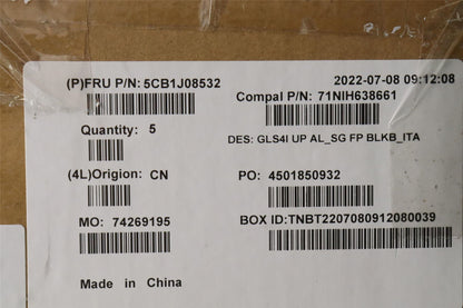 Lenovo IdeaPad 5 14IAL7 5 14ABA7 Palmrest Cover Touchpad Keyboard 5CB1J08532
