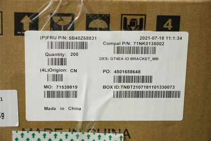 Lenovo FRU BRACKET IO_MB 5B40Z68831