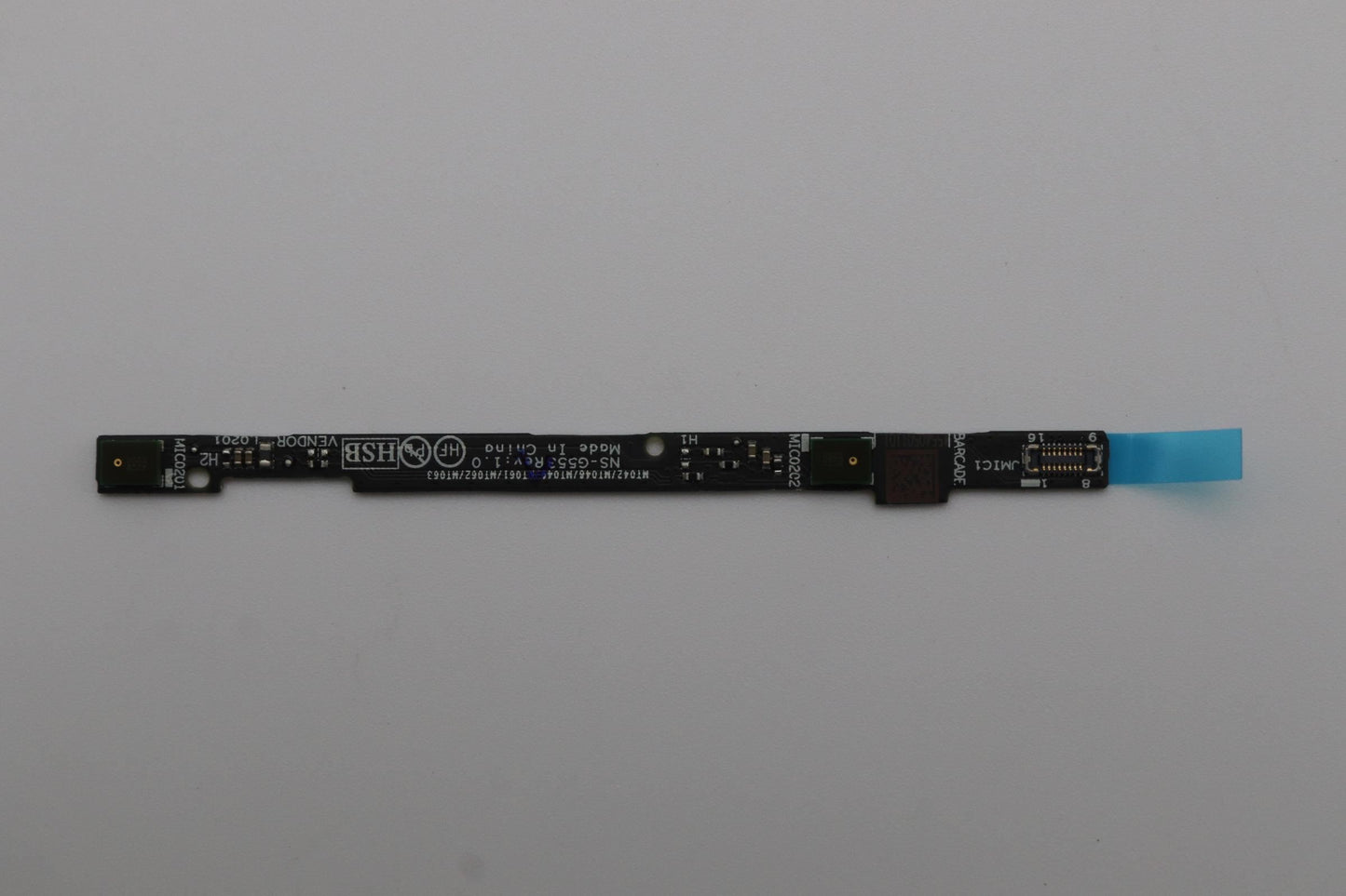Lenovo CARDPOP F PCBA MIC/B NSG553 MT042 MIC B Microphone Board 5C51R91737