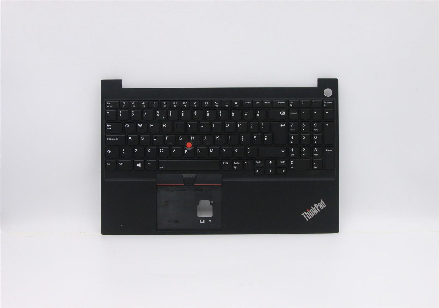 Lenovo ThinkPad E15 2 Clavier Palmrest Top Cover UK Noir Rétroéclairé 5M10W64639