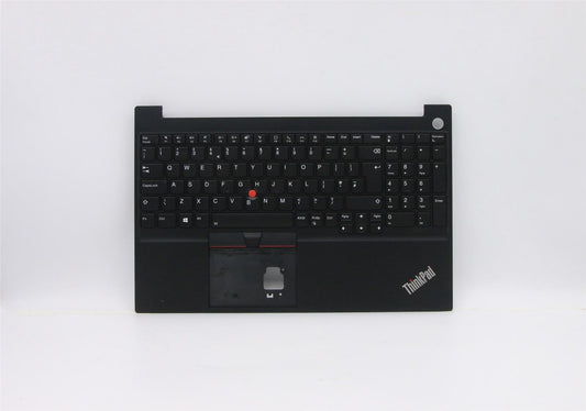 Lenovo ThinkPad E15 2 Keyboard Palmrest Top Cover UK Black Backlit 5M10W64639