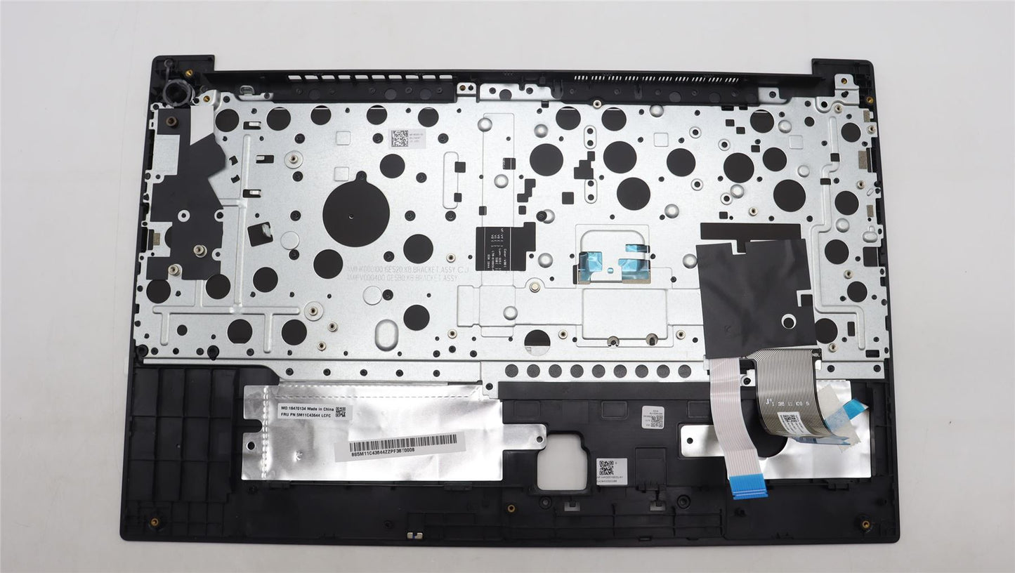 Lenovo ThinkPad E15 Gen 4 Palmrest Cover Keyboard Ukrainian Black 5M11C43644